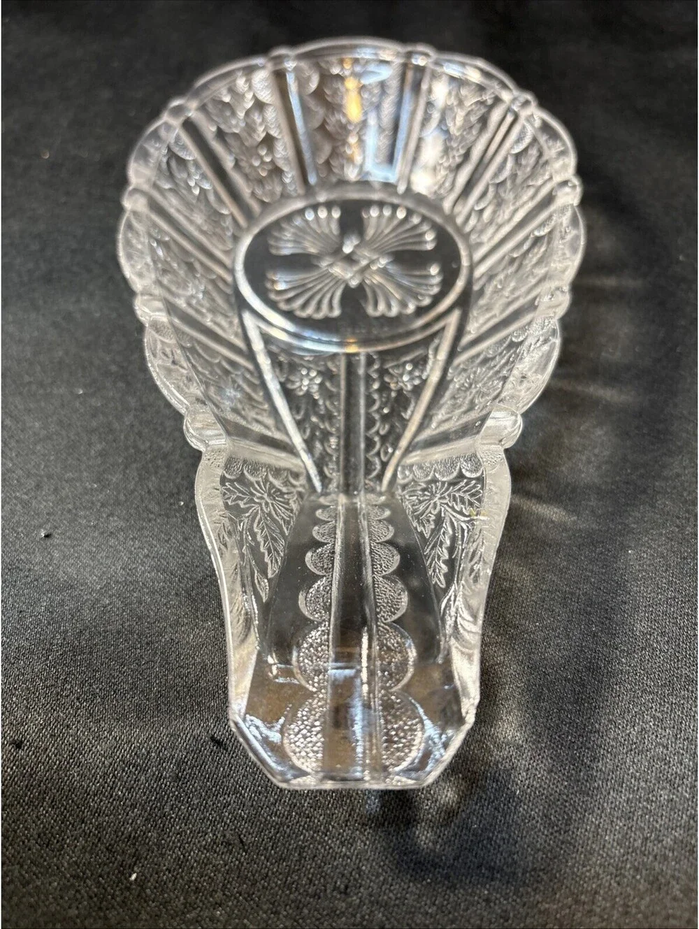 Antique EAPG Spooner Panel Daisy Bryce Brothers Glass Co. 1890 Small Chip End